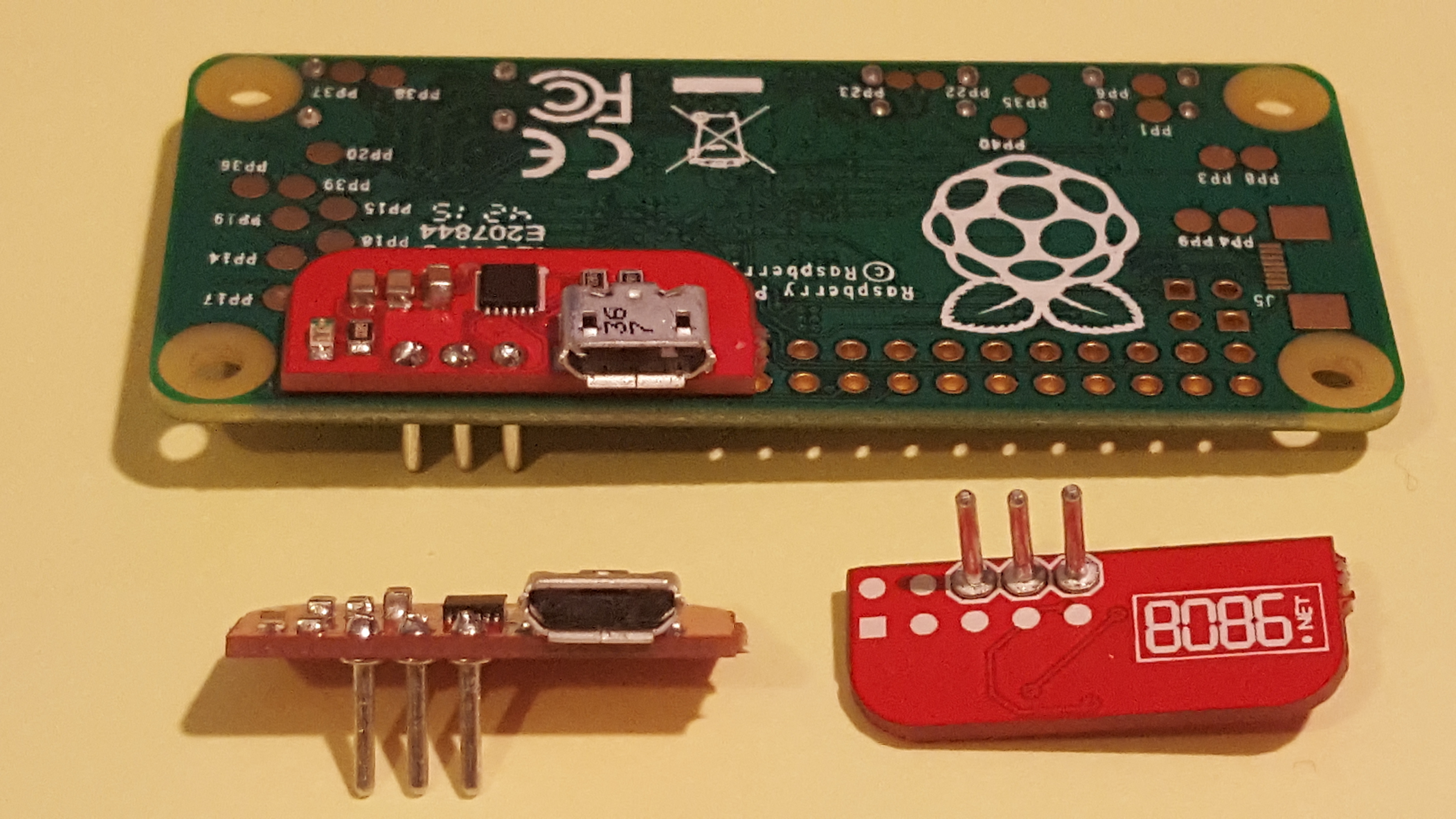 Solderless USB Serial Adapter (Pi Zero)